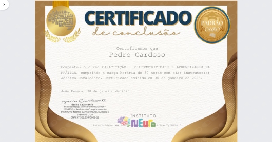 Certificado 13