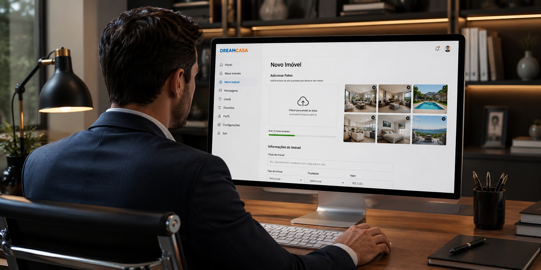 Quantas fotos usar em anúncios imobiliários para vender mais