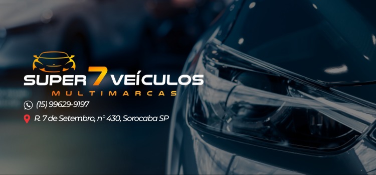 Banner SUPER 7 VEICULOS MULTIMARCAS