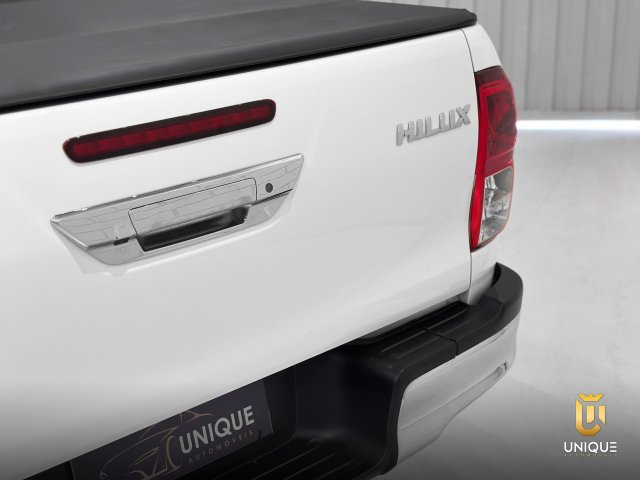 Toyota Hilux 2.7 SR 4X2 CD 16V FLEX 4P AUTOMÁTICO 2018/2019 branco à venda na Unique Automóveis em Indaiatuba — foto 11