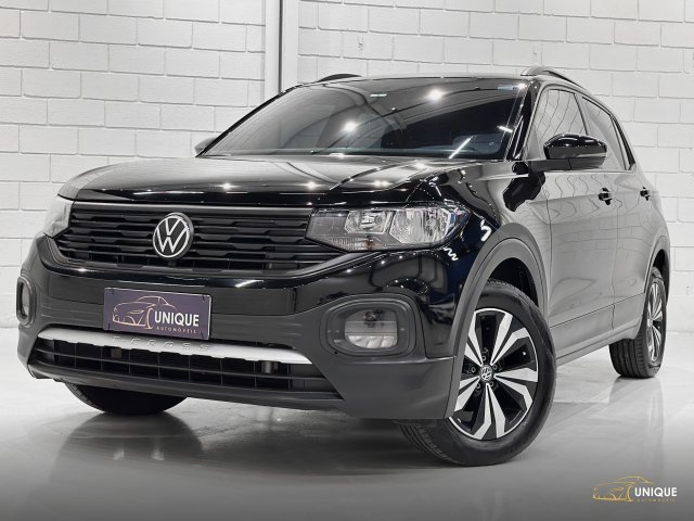Volkswagen T-cross 1.0 200 TSI TOTAL FLEX SENSE AUTOMÁTICO 2022 preto à venda na Unique Automóveis em Indaiatuba — foto 2