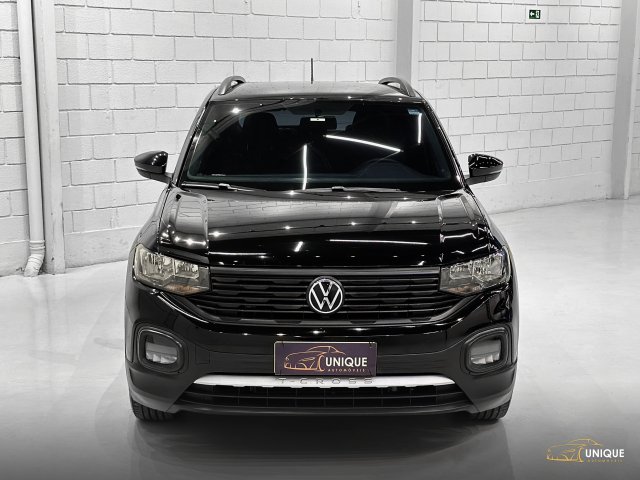 Volkswagen T-cross 1.0 200 TSI TOTAL FLEX SENSE AUTOMÁTICO 2022 preto à venda na Unique Automóveis em Indaiatuba — foto 8
