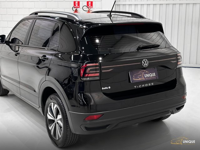 Volkswagen T-cross 1.0 200 TSI TOTAL FLEX SENSE AUTOMÁTICO 2022 preto à venda na Unique Automóveis em Indaiatuba — foto 10
