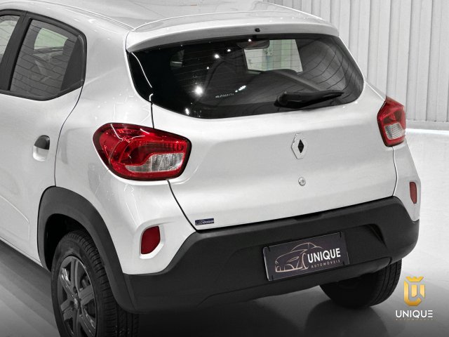 Renault Kwid 1.0 12V SCE FLEX ZEN MANUAL 2023/2024 prata à venda na Unique Automóveis em Indaiatuba — foto 4
