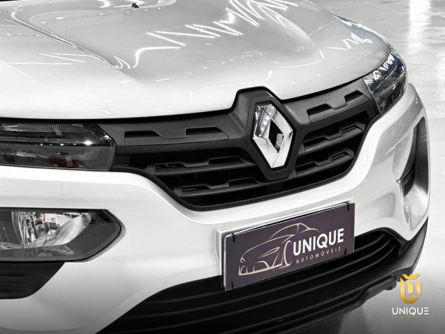 Renault Kwid 1.0 12V SCE FLEX ZEN MANUAL 2023/2024 prata à venda na Unique Automóveis em Indaiatuba — foto 7