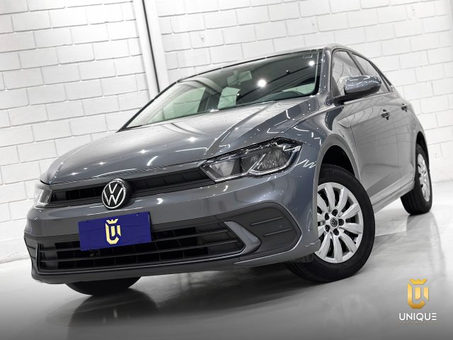 Volkswagen Polo 1.0 MPI MANUAL 2023 cinza à venda na Unique Automóveis em Indaiatuba — foto 2
