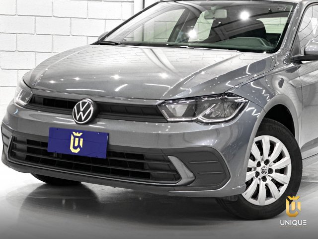 Volkswagen Polo 1.0 MPI MANUAL 2023 cinza à venda na Unique Automóveis em Indaiatuba — foto 3