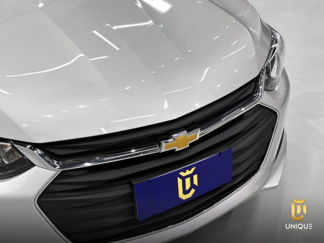 Chevrolet Onix 1.0 TURBO FLEX LT AUTOMATICO 2022 prata à venda na Unique Automóveis em Indaiatuba — foto 9