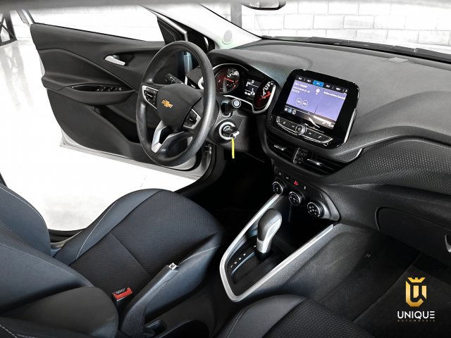 Chevrolet Onix 1.0 TURBO FLEX LT AUTOMATICO 2022 prata à venda na Unique Automóveis em Indaiatuba — foto 11