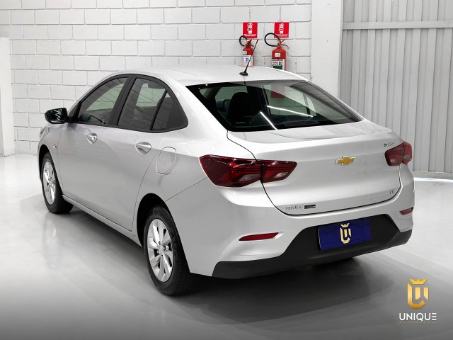 Chevrolet Onix 1.0 TURBO FLEX LT AUTOMATICO 2022 prata à venda na Unique Automóveis em Indaiatuba — foto 13