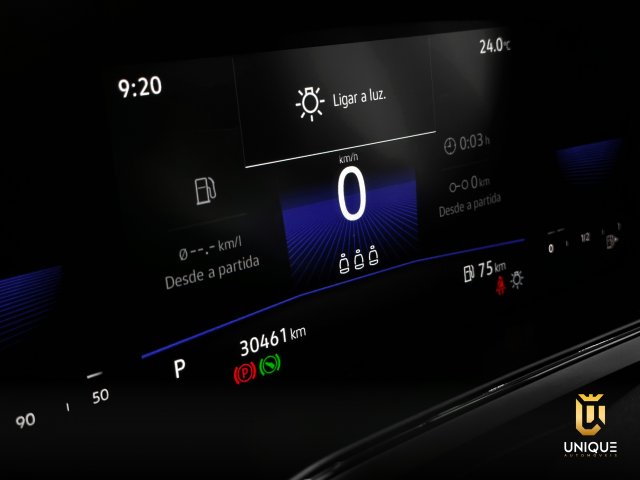 Volkswagen Taos 1.4 250 TSI TOTAL FLEX COMFORTLINE AUTOMÁTICO 2022 preto à venda na Unique Automóveis em Indaiatuba — foto 7
