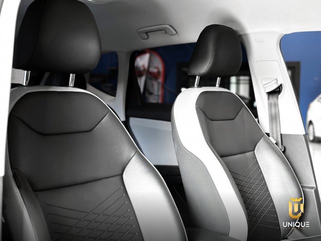 Volkswagen Taos 1.4 250 TSI TOTAL FLEX COMFORTLINE AUTOMÁTICO 2022 preto à venda na Unique Automóveis em Indaiatuba — foto 14