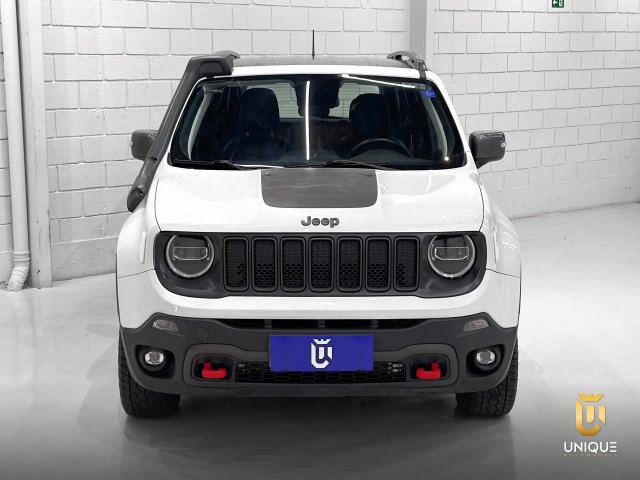 Jeep Renegade 2.0 16V TURBO DIESEL TRAILHAWK 4P 4X4 AUTOMÁTICO 2019/2020 branco à venda na Unique Automóveis em Indaiatuba — foto 3