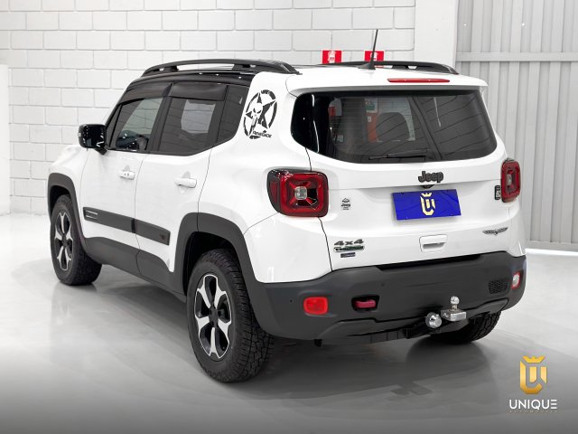 Jeep Renegade 2.0 16V TURBO DIESEL TRAILHAWK 4P 4X4 AUTOMÁTICO 2019/2020 branco à venda na Unique Automóveis em Indaiatuba — foto 5