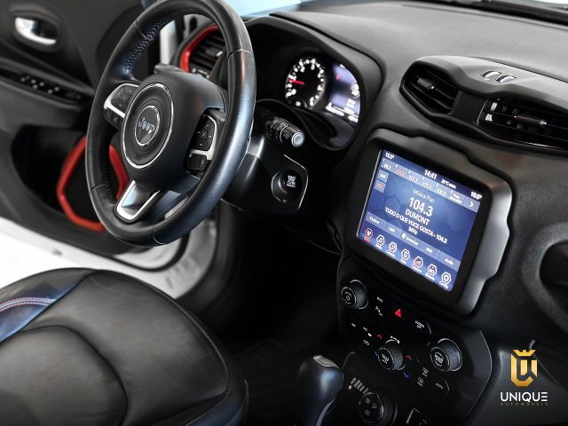 Jeep Renegade 2.0 16V TURBO DIESEL TRAILHAWK 4P 4X4 AUTOMÁTICO 2019/2020 branco à venda na Unique Automóveis em Indaiatuba — foto 6