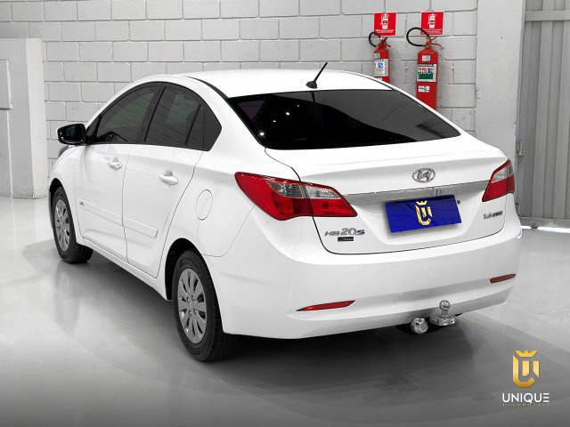 Hyundai Hb20s 1.6 COMFORT PLUS 16V FLEX 4P MANUAL 2015 branco à venda na Unique Automóveis em Indaiatuba — foto 7