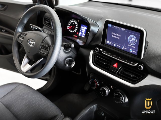 Hyundai Hb20 1.0 12V FLEX COMFORT MANUAL 2023/2024 preto à venda na Unique Automóveis em Indaiatuba — foto 7