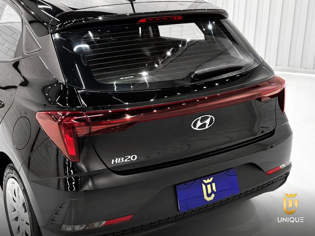 Hyundai Hb20 1.0 12V FLEX COMFORT MANUAL 2023/2024 preto à venda na Unique Automóveis em Indaiatuba — foto 14