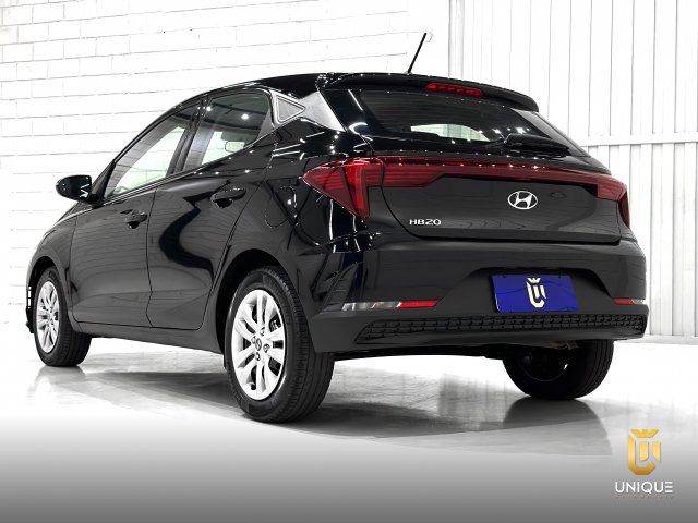 Hyundai Hb20 1.0 12V FLEX COMFORT MANUAL 2023/2024 preto à venda na Unique Automóveis em Indaiatuba — foto 5