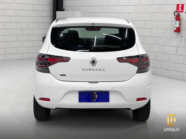 Renault Sandero 1.0 12V SCE FLEX S EDITION MANUAL 2022/2023 branco à venda na Unique Automóveis em Indaiatuba — foto 8