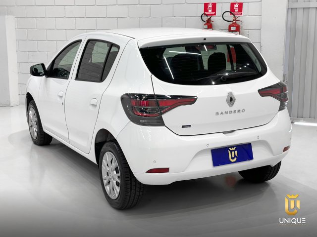 Renault Sandero 1.0 12V SCE FLEX S EDITION MANUAL 2022/2023 branco à venda na Unique Automóveis em Indaiatuba — foto 9