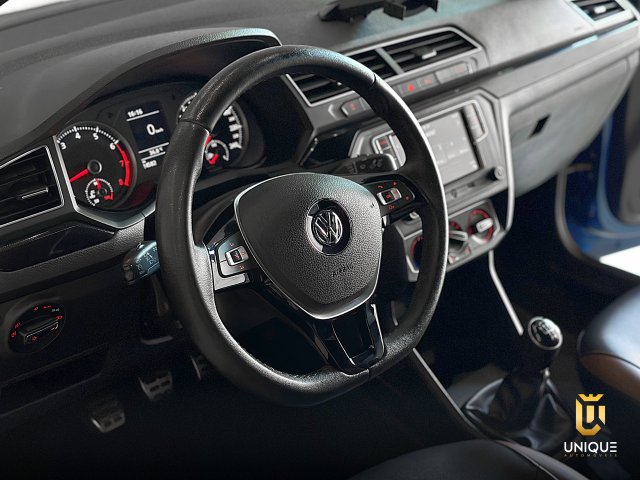 Volkswagen Saveiro 1.6 CROSS CD 16V FLEX 2P MANUAL 2021/2022 azul à venda na Unique Automóveis em Indaiatuba — foto 9