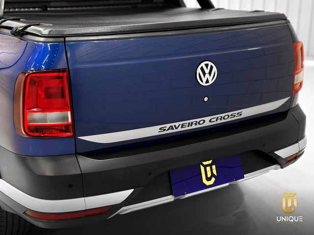 Volkswagen Saveiro 1.6 CROSS CD 16V FLEX 2P MANUAL 2021/2022 azul à venda na Unique Automóveis em Indaiatuba — foto 15