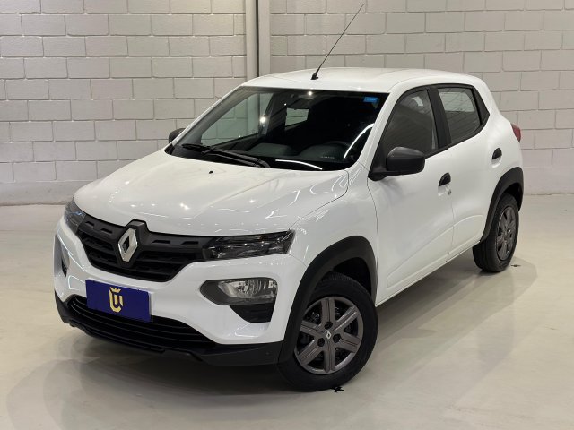 Renault Kwid 1.0 12V SCE FLEX ZEN MANUAL 2023/2024 branco à venda na Unique Automóveis em Indaiatuba — foto 2