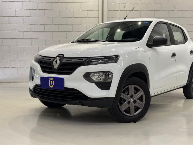 Renault Kwid 1.0 12V SCE FLEX ZEN MANUAL 2023/2024 branco à venda na Unique Automóveis em Indaiatuba — foto 4