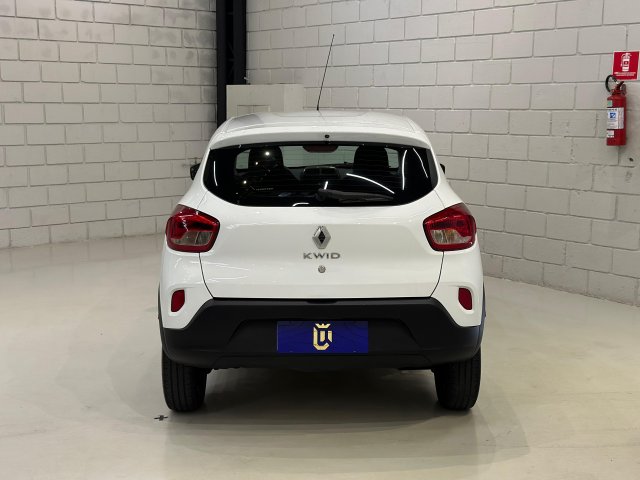 Renault Kwid 1.0 12V SCE FLEX ZEN MANUAL 2023/2024 branco à venda na Unique Automóveis em Indaiatuba — foto 10