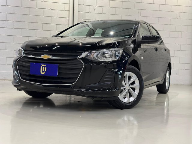 Chevrolet Onix 1.0 FLEX LT MANUAL 2022/2023 preto à venda na Unique Automóveis em Indaiatuba — foto 2