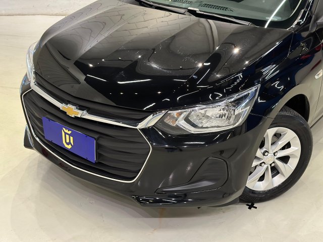 Chevrolet Onix 1.0 FLEX LT MANUAL 2022/2023 preto à venda na Unique Automóveis em Indaiatuba — foto 4