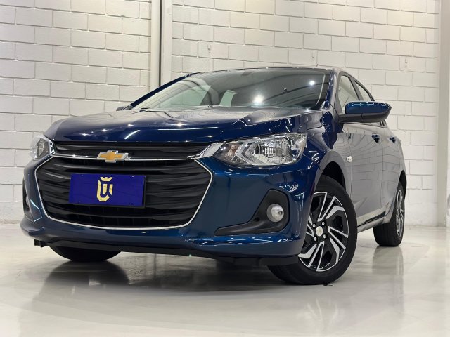 Chevrolet Onix 1.0 FLEX LT MANUAL 2023/2024 azul à venda na Unique Automóveis em Indaiatuba — foto 3