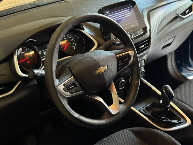 Chevrolet Onix 1.0 FLEX LT MANUAL 2023/2024 azul à venda na Unique Automóveis em Indaiatuba — foto 11