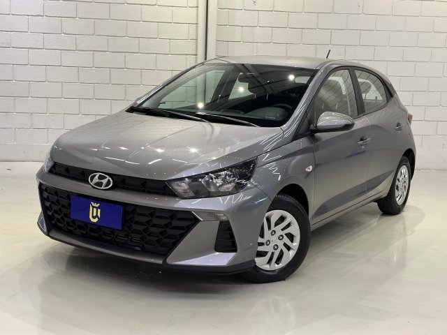 Hyundai Hb20 1.0 12V FLEX SENSE PLUS MANUAL 2023/2024 cinza à venda na Unique Automóveis em Indaiatuba — foto 2