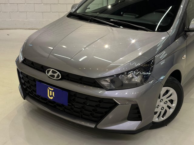 Hyundai Hb20 1.0 12V FLEX SENSE PLUS MANUAL 2023/2024 cinza à venda na Unique Automóveis em Indaiatuba — foto 3