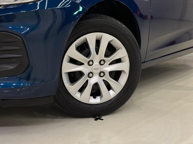 Chevrolet Onix 1.0 TURBO FLEX AUTOMATICO 2021/2022 azul à venda na Unique Automóveis em Indaiatuba — foto 3