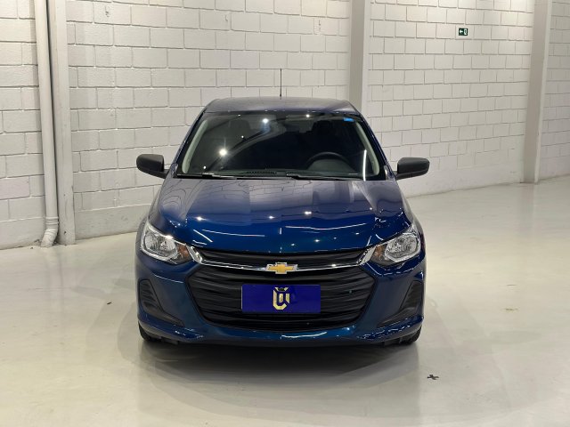 Chevrolet Onix 1.0 TURBO FLEX AUTOMATICO 2021/2022 azul à venda na Unique Automóveis em Indaiatuba — foto 8