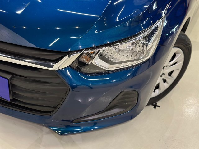 Chevrolet Onix 1.0 TURBO FLEX AUTOMATICO 2021/2022 azul à venda na Unique Automóveis em Indaiatuba — foto 9