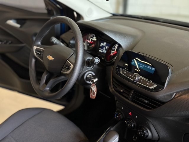 Chevrolet Onix 1.0 TURBO FLEX AUTOMATICO 2021/2022 azul à venda na Unique Automóveis em Indaiatuba — foto 19