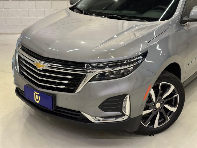Chevrolet Equinox 1.5 16V TURBO GASOLINA PREMIER AWD AUTOMÁTICO 2023 prata à venda na Unique Automóveis em Indaiatuba — foto 3
