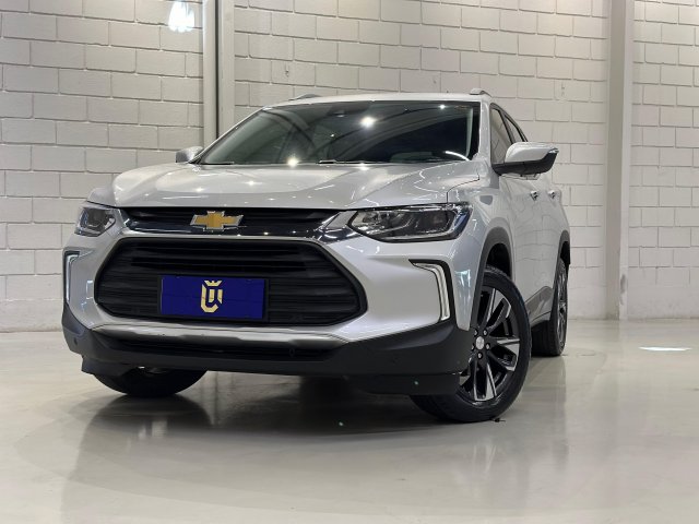 Chevrolet Tracker 1.2 TURBO FLEX PREMIER AUTOMÁTICO 2022 prata à venda na Unique Automóveis em Indaiatuba — foto 2