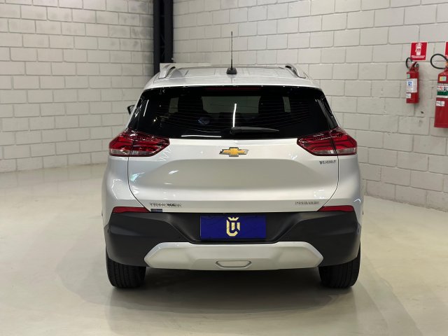 Chevrolet Tracker 1.2 TURBO FLEX PREMIER AUTOMÁTICO 2022 prata à venda na Unique Automóveis em Indaiatuba — foto 8