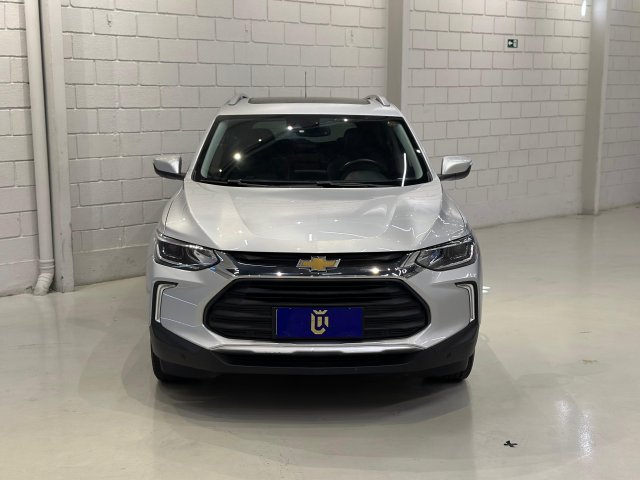 Chevrolet Tracker 1.2 TURBO FLEX PREMIER AUTOMÁTICO 2022 prata à venda na Unique Automóveis em Indaiatuba — foto 9