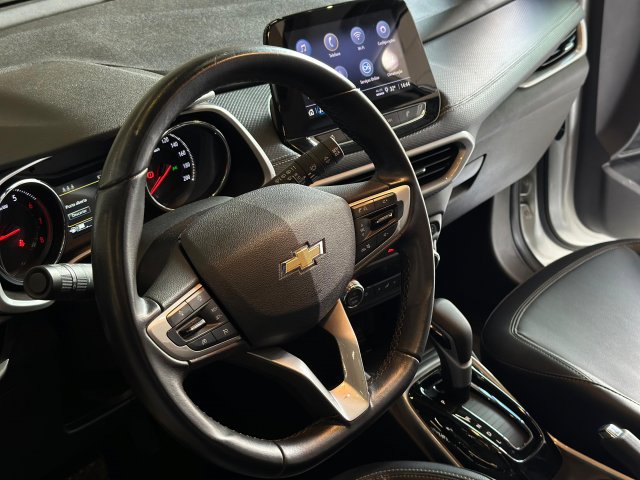 Chevrolet Tracker 1.2 TURBO FLEX PREMIER AUTOMÁTICO 2022 prata à venda na Unique Automóveis em Indaiatuba — foto 13