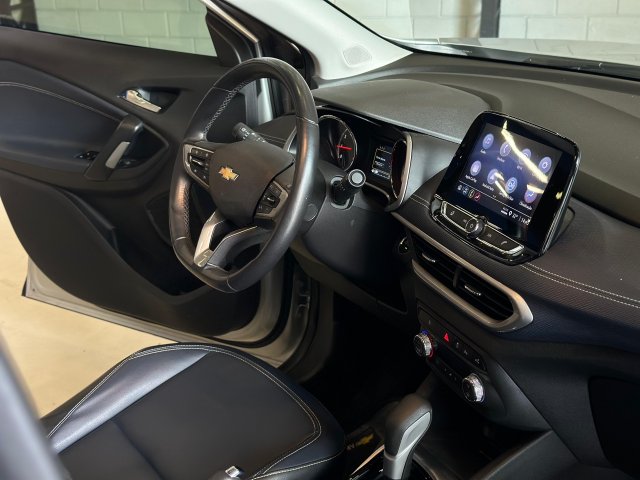 Chevrolet Tracker 1.2 TURBO FLEX PREMIER AUTOMÁTICO 2022 prata à venda na Unique Automóveis em Indaiatuba — foto 17