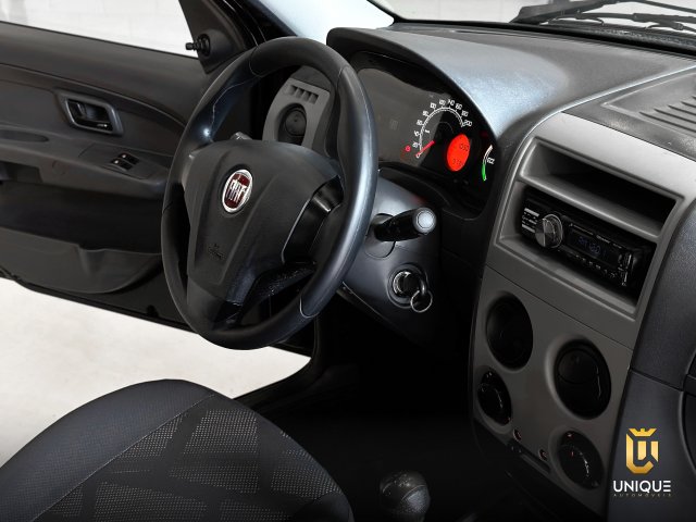 Fiat Palio 1.0 MPI FIRE 8V FLEX 4P MANUAL 2015 preto à venda na Unique Automóveis em Indaiatuba — foto 12