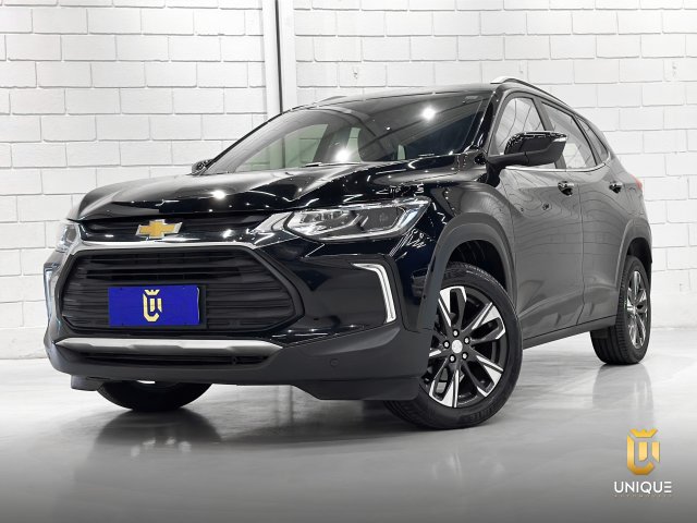 Chevrolet Tracker 1.2 TURBO FLEX PREMIER AUTOMÁTICO 2021 preto à venda na Unique Automóveis em Indaiatuba — foto 2