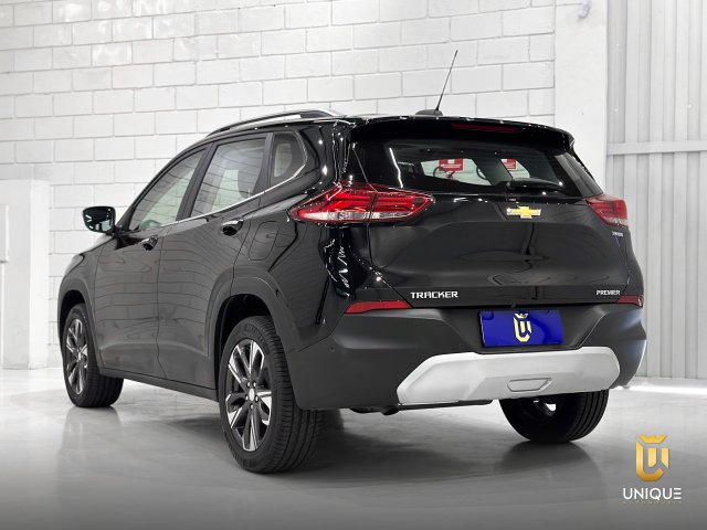 Chevrolet Tracker 1.2 TURBO FLEX PREMIER AUTOMÁTICO 2021 preto à venda na Unique Automóveis em Indaiatuba — foto 5