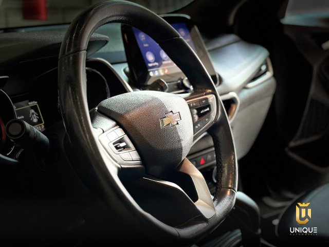 Chevrolet Tracker 1.2 TURBO FLEX PREMIER AUTOMÁTICO 2021 preto à venda na Unique Automóveis em Indaiatuba — foto 19